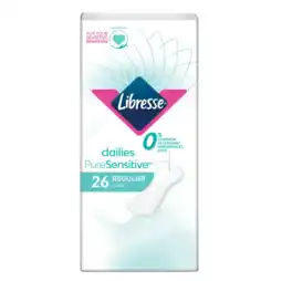 Albert Heijn Libresse Pure sensitive regular inlegkruisjes aanbieding