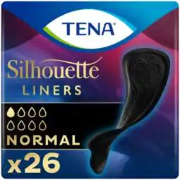 Albert Heijn Tena Silhouette noir inlegkruisjes aanbieding