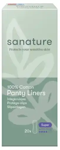 Albert Heijn Sanature 100% katoenen super inlegkruisjes aanbieding