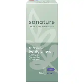 Albert Heijn Sanature 100% katoenen super inlegkruisjes aanbieding