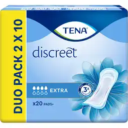 Albert Heijn Tena Discreet extra inlegkruisjes duo pack aanbieding
