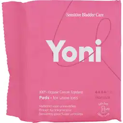 Albert Heijn Yoni Verband voor urineverlies aanbieding