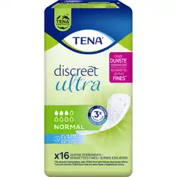 Albert Heijn Tena Discreet ultra normal maandverband aanbieding