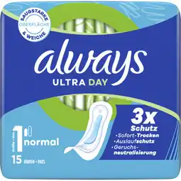 Albert Heijn Always Ultra day normal maandverband aanbieding