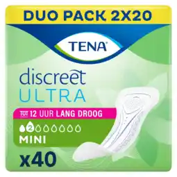 Albert Heijn Tena Discreet mini duo pack aanbieding