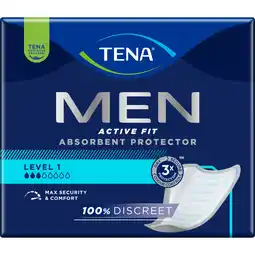 Albert Heijn Tena Men active fit level 1 aanbieding