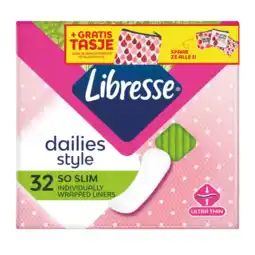 Albert Heijn Libresse Dailies style so slim inlegkruisjes aanbieding