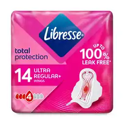 Albert Heijn Libresse Ultra+ wings maandverband aanbieding