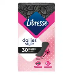 Albert Heijn Libresse Dailies black inlegkruisjes aanbieding