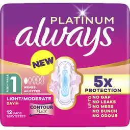 Albert Heijn Always Platinum normal maandverband aanbieding