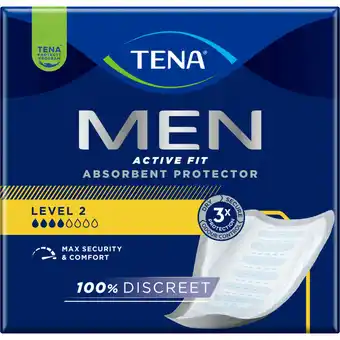 Albert Heijn Tena Men active fit level 2 aanbieding