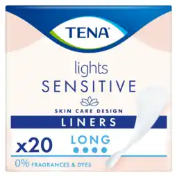 Albert Heijn Tena Lights sensitive long inlegkruisjes aanbieding