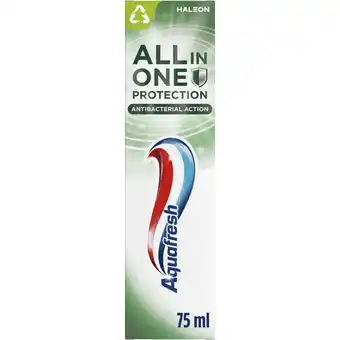 Albert Heijn Aquafresh All-in-one protection antibacterial aanbieding