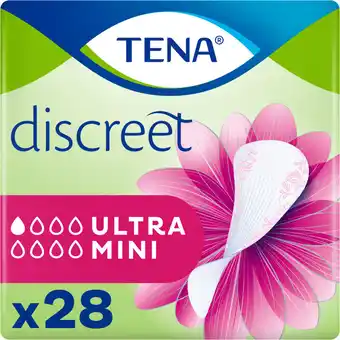 Albert Heijn Tena Discreet ultra mini inlegkruisjes aanbieding