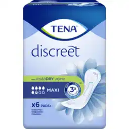 Albert Heijn Tena Discreet maxi maandverband aanbieding