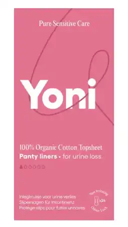 Albert Heijn Yoni Inlegkruisje urineverlies bio-top aanbieding