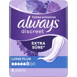 Albert Heijn Always Discreet incontinentieverband long plus aanbieding