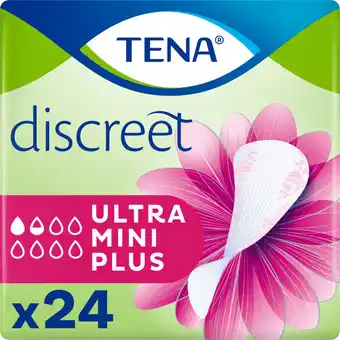 Albert Heijn Tena Discreet ultra mini plus inlegkruisjes aanbieding