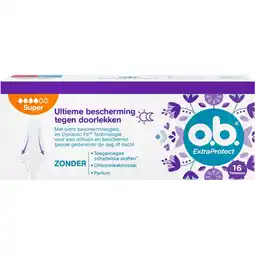 Albert Heijn o.b. Extra protect tampons super aanbieding
