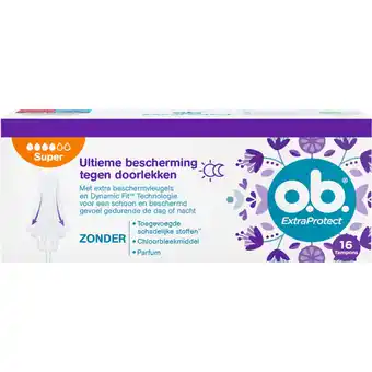 Albert Heijn o.b. Extra protect tampons super aanbieding