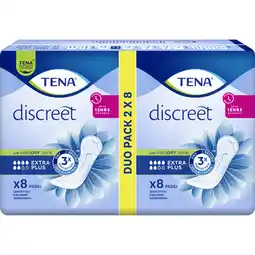 Albert Heijn Tena Discreet extra plus duo pack aanbieding