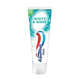 Albert Heijn Aquafresh White & shine tandpasta aanbieding