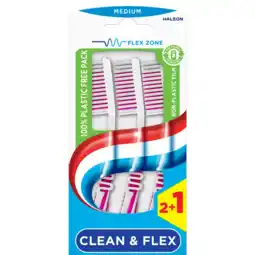 Albert Heijn Aquafresh Clean & flex medium tandenborstel aanbieding