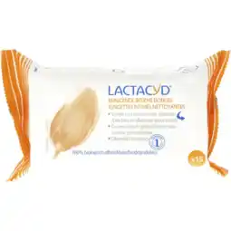Albert Heijn Lactacyd Verzorgende en reinigende intiem tissues aanbieding