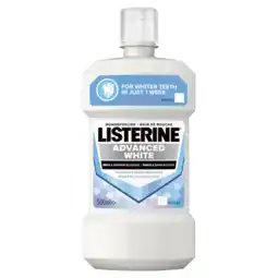 Albert Heijn Listerine Advanced white aanbieding