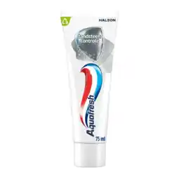 Albert Heijn Aquafresh Tandsteen controle tandpasta aanbieding