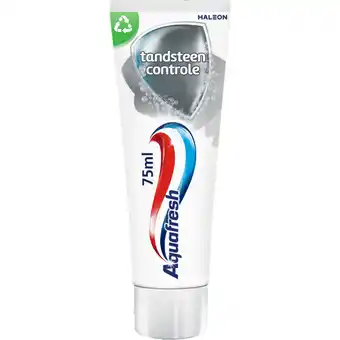 Albert Heijn Aquafresh Tandsteen controle tandpasta aanbieding