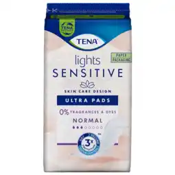 Albert Heijn Tena Lights sensitive normal inlegkruisjes aanbieding