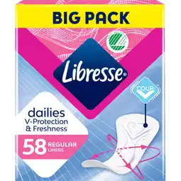 Albert Heijn Libresse Dailies regular inlegkruisjes big pack aanbieding