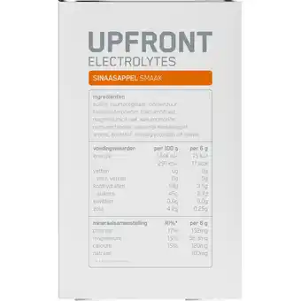Albert Heijn Upfront Electrolytes sinaasappel aanbieding