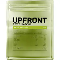 Albert Heijn Upfront Eiwit matcha aanbieding