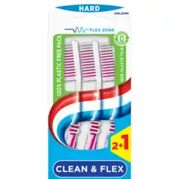 Albert Heijn Aquafresh Clean & flex hard tandenborstel aanbieding