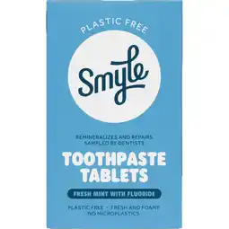 Albert Heijn Smyle Tandpasta tabletten fluoride navul aanbieding