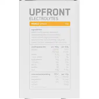 Albert Heijn Upfront Electrolytes mango smaak aanbieding