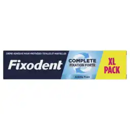 Albert Heijn Fixodent Kleefpasta complete XL pack aanbieding