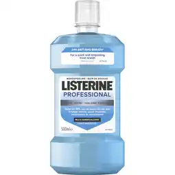 Albert Heijn Listerine Professional frisse adem aanbieding
