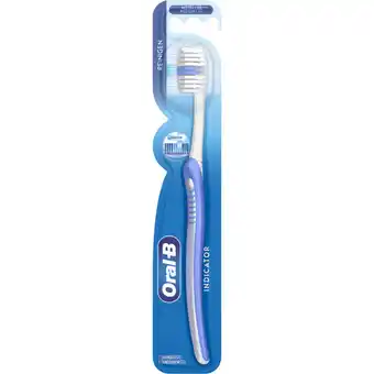 Albert Heijn Oral-B 123 Indicator tandenborstel medium aanbieding