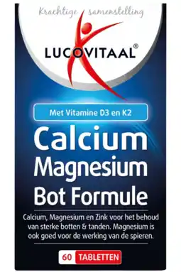 Albert Heijn Lucovitaal Calcium magnesium bot tabletten aanbieding