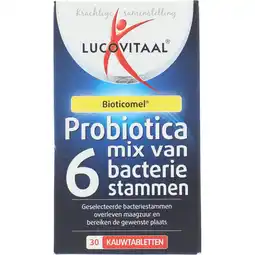 Albert Heijn Lucovitaal Probiotica kauwtabletten aanbieding