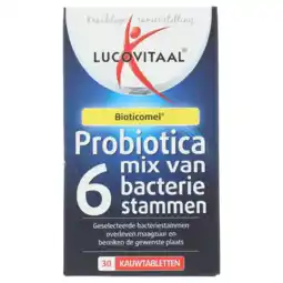 Albert Heijn Lucovitaal Probiotica kauwtabletten aanbieding