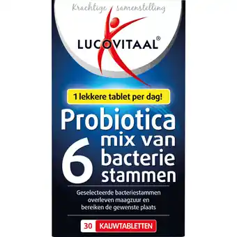 Albert Heijn Lucovitaal Probiotica kauwtabletten aanbieding