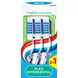 Albert Heijn Aquafresh Flex interdental medium tandenborstel aanbieding
