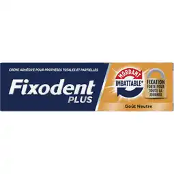 Albert Heijn Fixodent Plus kleefpasta dual power aanbieding