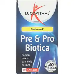 Albert Heijn Lucovitaal Pre & probiotica aanbieding