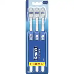 Albert Heijn Oral-B 123 classic care tandenborstel 3-pack aanbieding