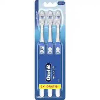 Albert Heijn Oral-B 123 classic care tandenborstel 3-pack aanbieding